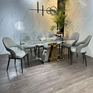 Bộ Bàn Ghế Nhập Khẩu Alix - 6 Ghế - K62 (2)