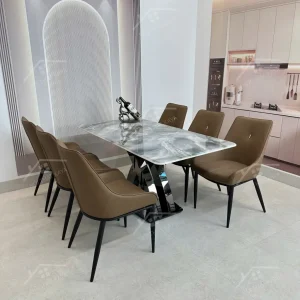 Bộ Bàn Ghế Nhập Khẩu Beyli - 6 Ghế - K21 (2)