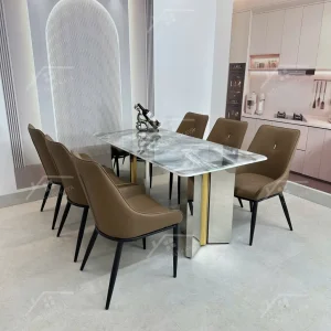 Bộ Bàn Ghế Nhập Khẩu Beyli - 6 Ghế - K28 (2)