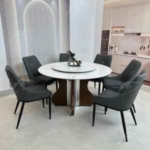 Bộ Bàn Ghế Nhập Khẩu Beyli - 6 Ghế - K84 (1)