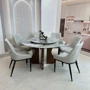 Bộ Bàn Ghế Nhập Khẩu Beyli - 6 Ghế - K84 (2)