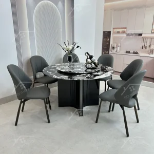 Bộ Bàn Ghế Nhập Khẩu Cleo - 6 Ghế - K13 - Tròn