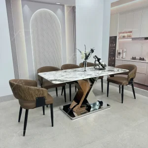 Bộ Bàn Ghế Nhập Khẩu Duke - 6 Ghế - K09 (4)