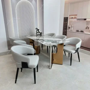 Bộ Bàn Ghế Nhập Khẩu Duke - 6 Ghế - K80 (1)