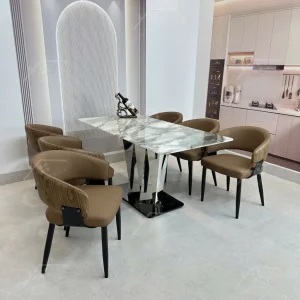 Bộ Bàn Ghế Nhập Khẩu Duke - 6 Ghế - K83 (1)