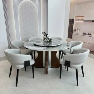Bộ Bàn Ghế Nhập Khẩu Duke - 6 Ghế - K84 (1)