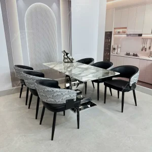 Bộ Bàn Ghế Nhập Khẩu Duke - 6 Ghế - K85 (2)