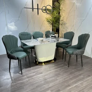 Bộ Bàn Ghế Nhập Khẩu Ella - 6 Ghế - K41