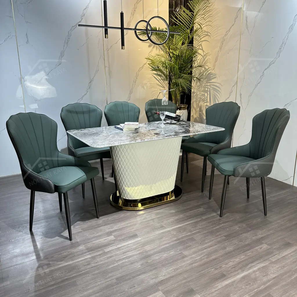 Bộ Bàn Ghế Nhập Khẩu Ella - 6 Ghế - K41