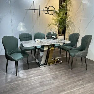 Bộ Bàn Ghế Nhập Khẩu Ella - 6 Ghế - K62