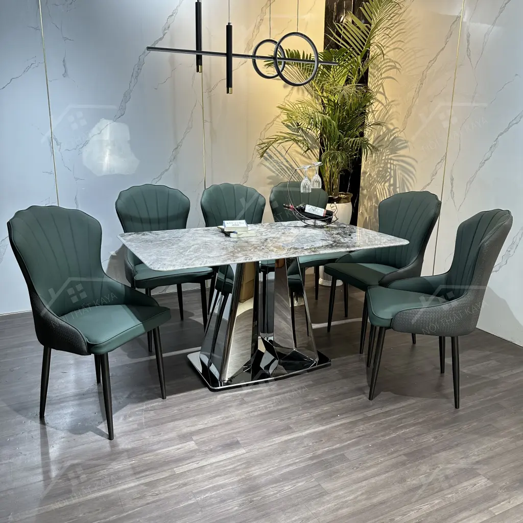 Bộ Bàn Ghế Nhập Khẩu Ella - 6 Ghế - K69
