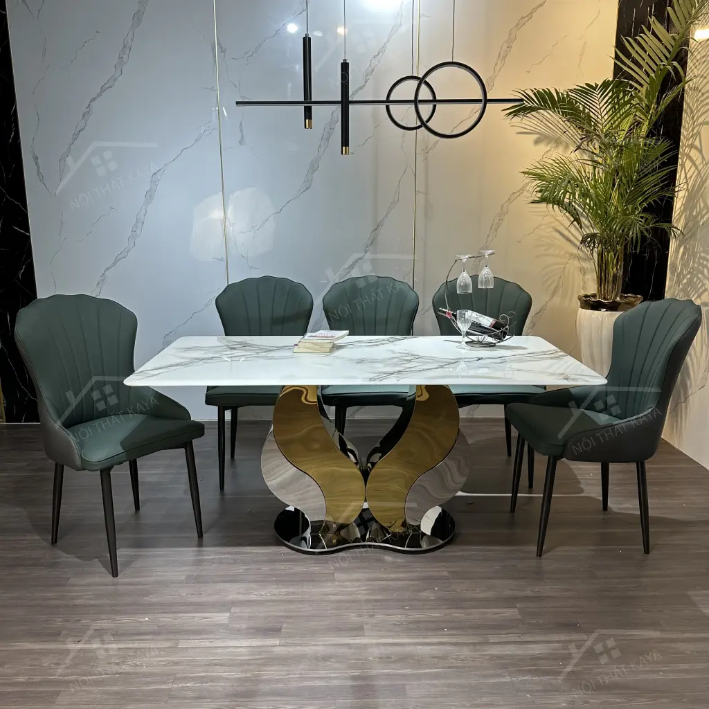 Bộ Bàn Ghế Nhập Khẩu Ella - 6 Ghế - K72