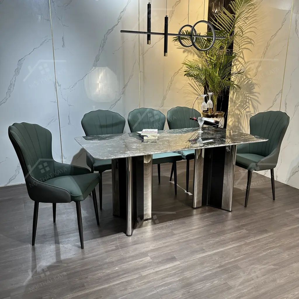 Bộ Bàn Ghế Nhập Khẩu Ella - 6 Ghế - K73