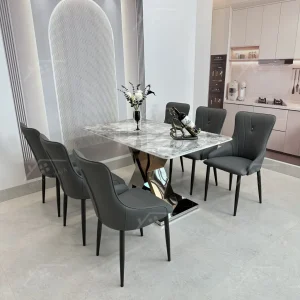 Bộ Bàn Ghế Nhập Khẩu Eric - 6 Ghế - K09