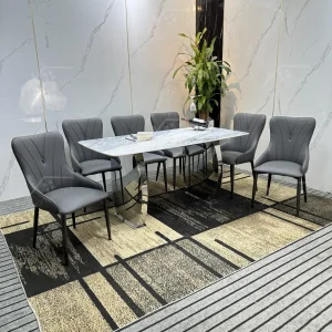 Bộ Bàn Ghế Nhập Khẩu Eric - 6 Ghế - K55