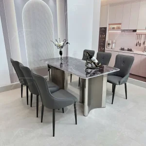 Bộ Bàn Ghế Nhập Khẩu Eric - 6 Ghế - K73