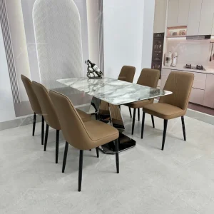 Bộ Bàn Ghế Nhập Khẩu Erica - 6 Ghế - K79 (1)