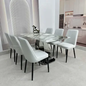 Bộ Bàn Ghế Nhập Khẩu Erica - 6 Ghế - K79 (2)