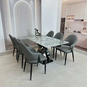 Bộ Bàn Ghế Nhập Khẩu Gina - 6 Ghế - K21