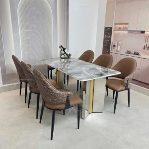 Bộ Bàn Ghế Nhập Khẩu Gina - 6 Ghế - K28