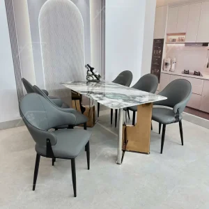 Bộ Bàn Ghế Nhập Khẩu Gina - 6 Ghế - K80
