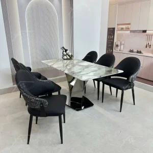 Bộ Bàn Ghế Nhập Khẩu Gina - 6 Ghế - K81