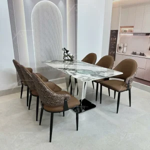 Bộ Bàn Ghế Nhập Khẩu Gina - 6 Ghế - K83