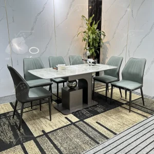 Bộ Bàn Ghế Nhập Khẩu Jena - 6 Ghế - K36