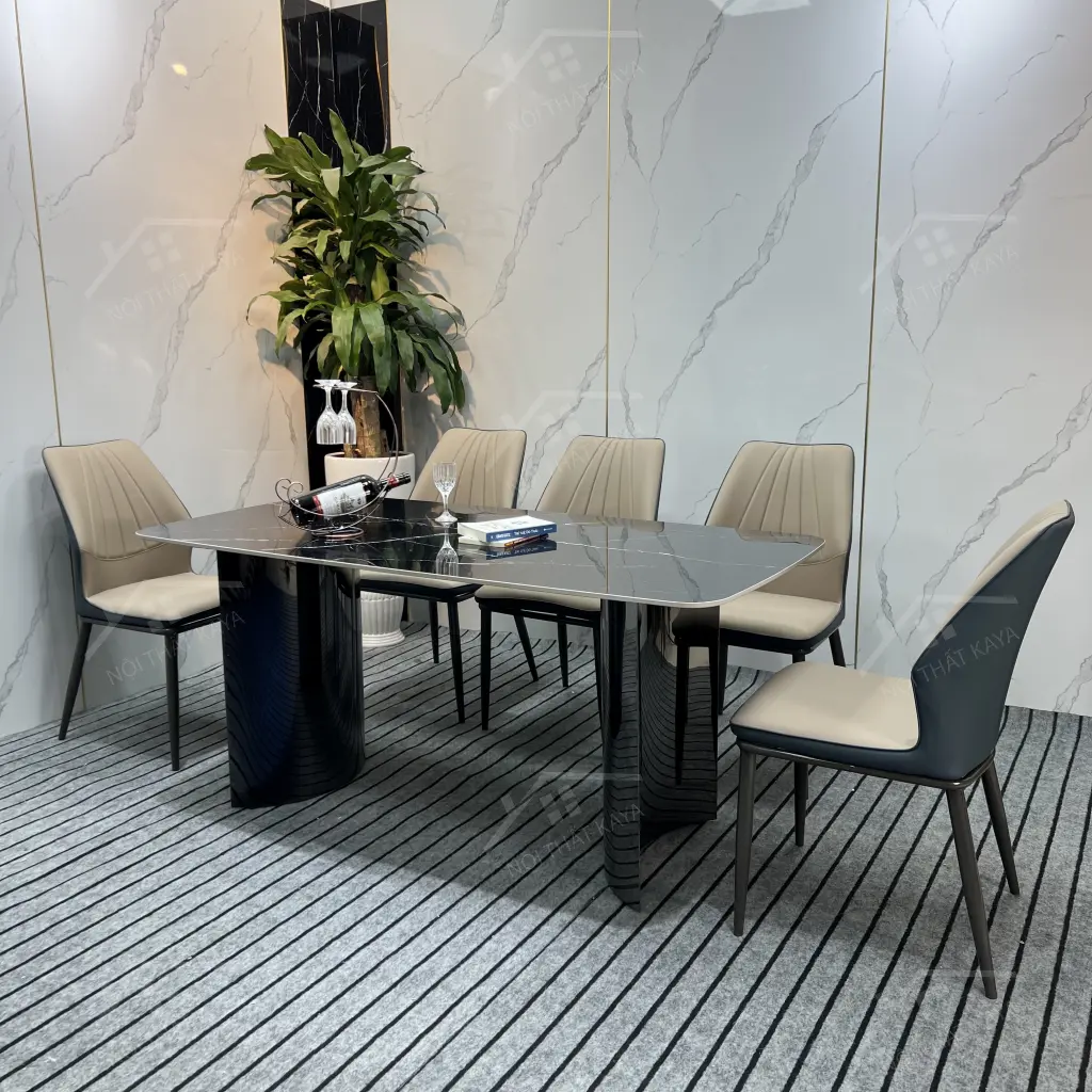 Bộ Bàn Ghế Nhập Khẩu Jena - 6 Ghế - K40