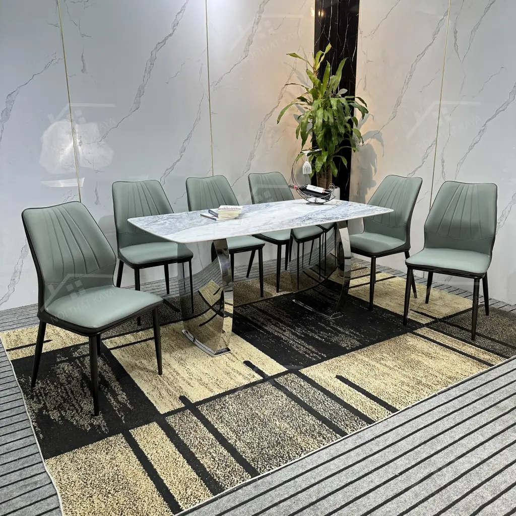 Bộ Bàn Ghế Nhập Khẩu Jena - 6 Ghế - K55