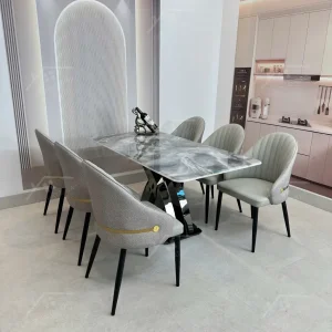 Bộ Bàn Ghế Nhập Khẩu Lisa - 6 Ghế - K21