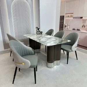 Bộ Bàn Ghế Nhập Khẩu Lisa - 6 Ghế - K86
