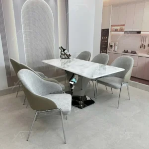 Bộ Bàn Ghế Nhập Khẩu Lucy - 6 Ghế - K81