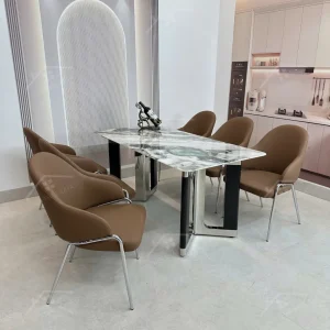 Bộ Bàn Ghế Nhập Khẩu Lucy - 6 Ghế - K82