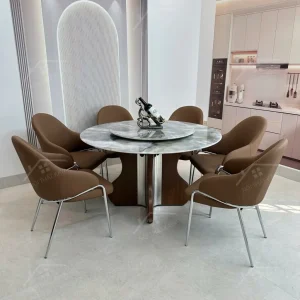 Bộ Bàn Ghế Nhập Khẩu Lucy - 6 Ghế - K84