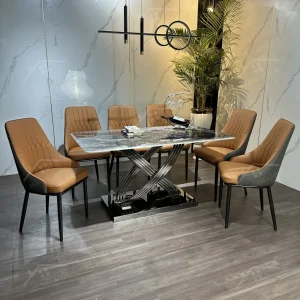 Bộ Bàn Ghế Nhập Khẩu Monet Vip - 6 Ghế - K12