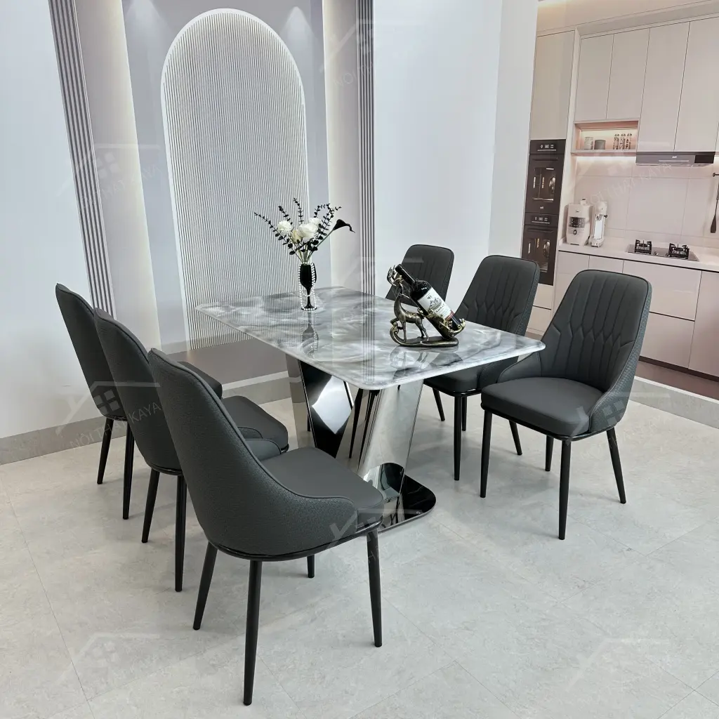 Bộ Bàn Ghế Nhập Khẩu Monet Vip - 6 Ghế - K20