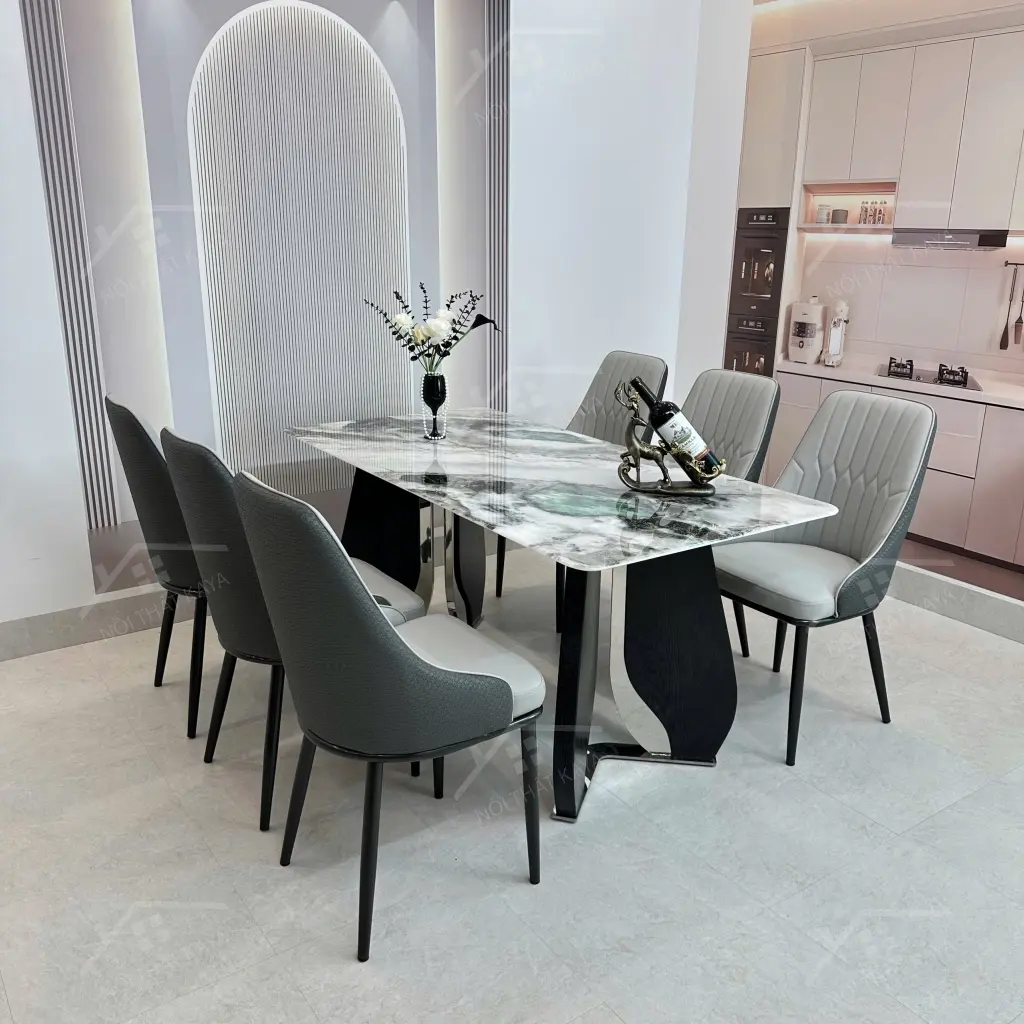 Bộ Bàn Ghế Nhập Khẩu Monet Vip - 6 Ghế - K29
