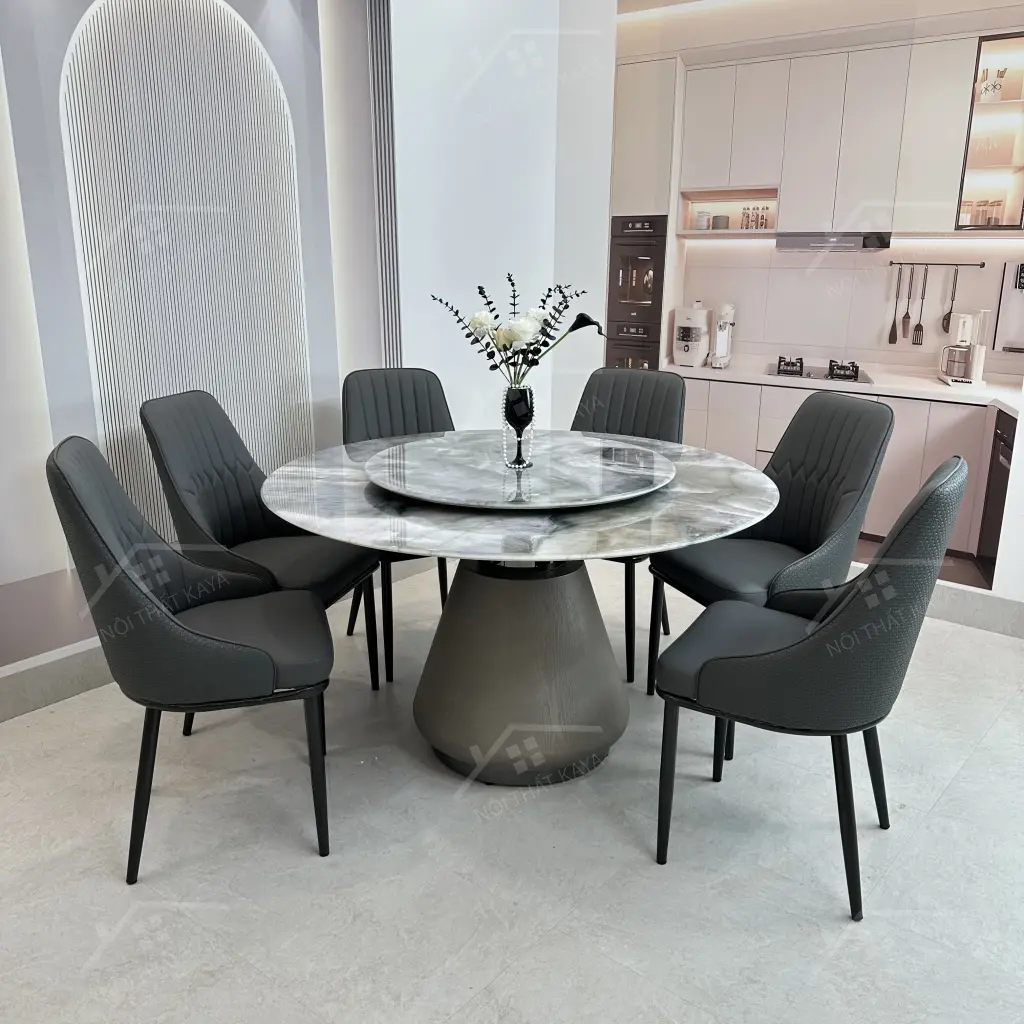 Bộ Bàn Ghế Nhập Khẩu Monet Vip - 6 Ghế - K39