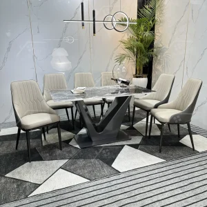 Bộ Bàn Ghế Nhập Khẩu Monet Vip - 6 Ghế - K42