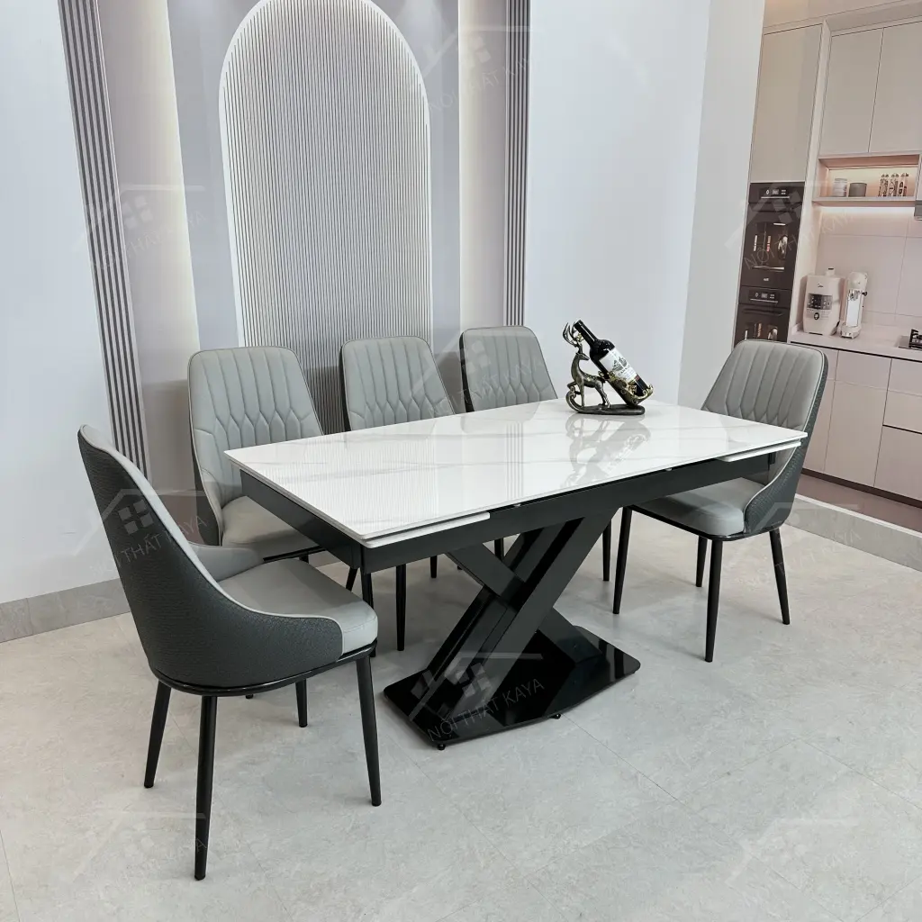 Bộ Bàn Ghế Nhập Khẩu Monet Vip - 6 Ghế - K44 (kéo Dài)