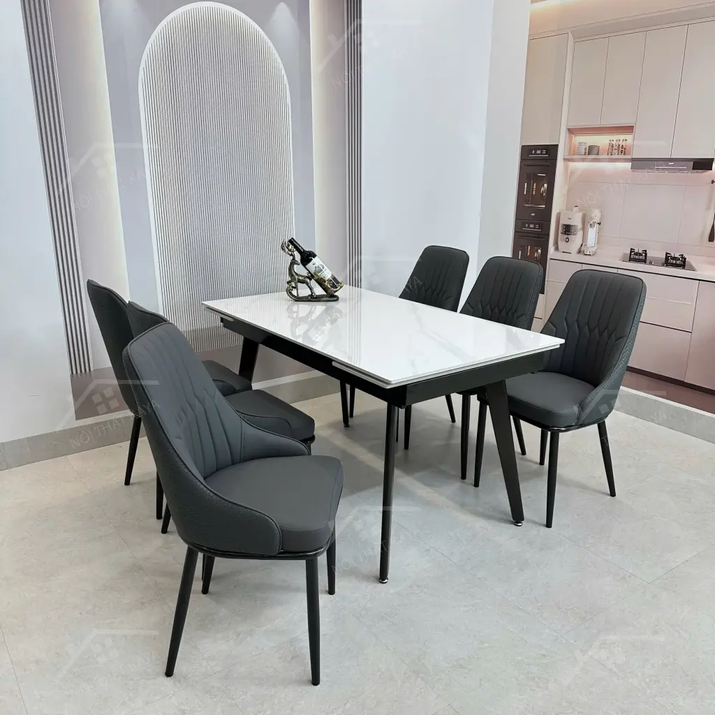 Bộ Bàn Ghế Nhập Khẩu Monet Vip - 6 Ghế - K57 (kéo Dài)