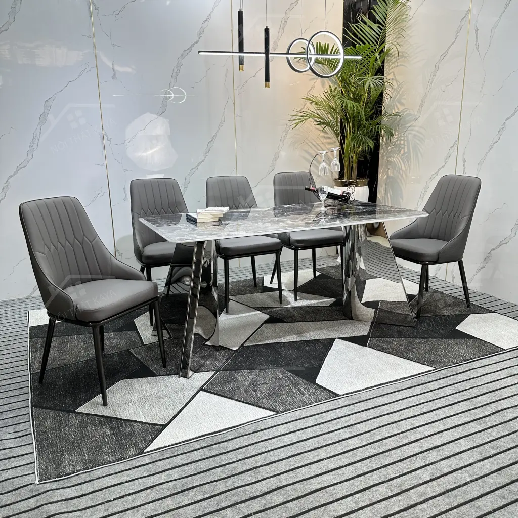Bộ Bàn Ghế Nhập Khẩu Monet Vip - 6 Ghế - K58