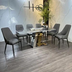 Bộ Bàn Ghế Nhập Khẩu Monet Vip - 6 Ghế - K62
