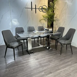 Bộ Bàn Ghế Nhập Khẩu Monet Vip - 6 Ghế - K64