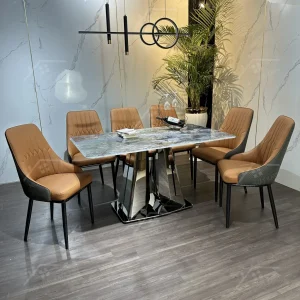 Bộ Bàn Ghế Nhập Khẩu Monet Vip - 6 Ghế - K69