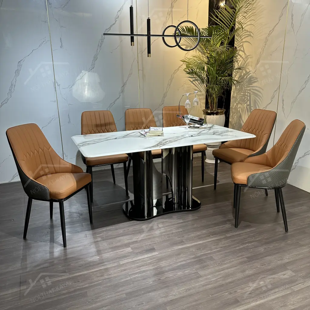 Bộ Bàn Ghế Nhập Khẩu Monet Vip - 6 Ghế - K70