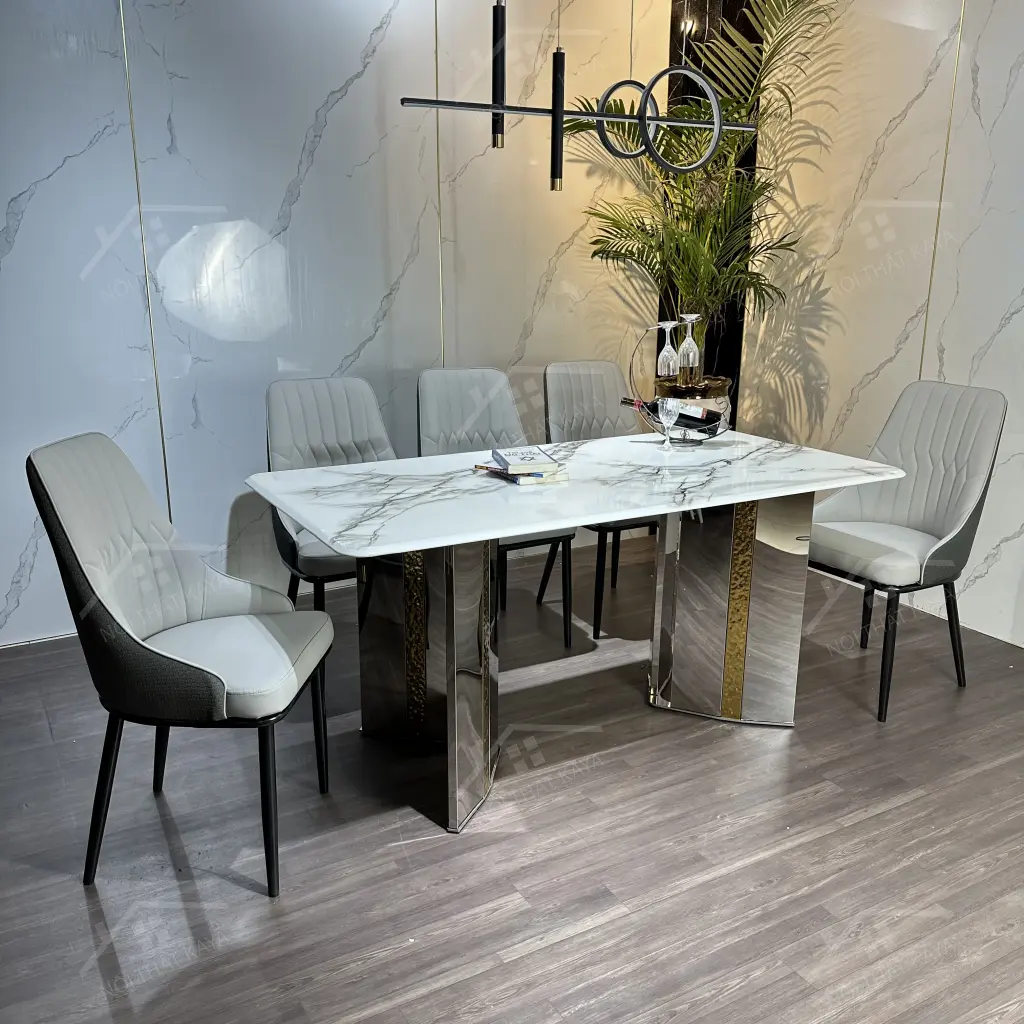 Bộ Bàn Ghế Nhập Khẩu Monet Vip - 6 Ghế - K71
