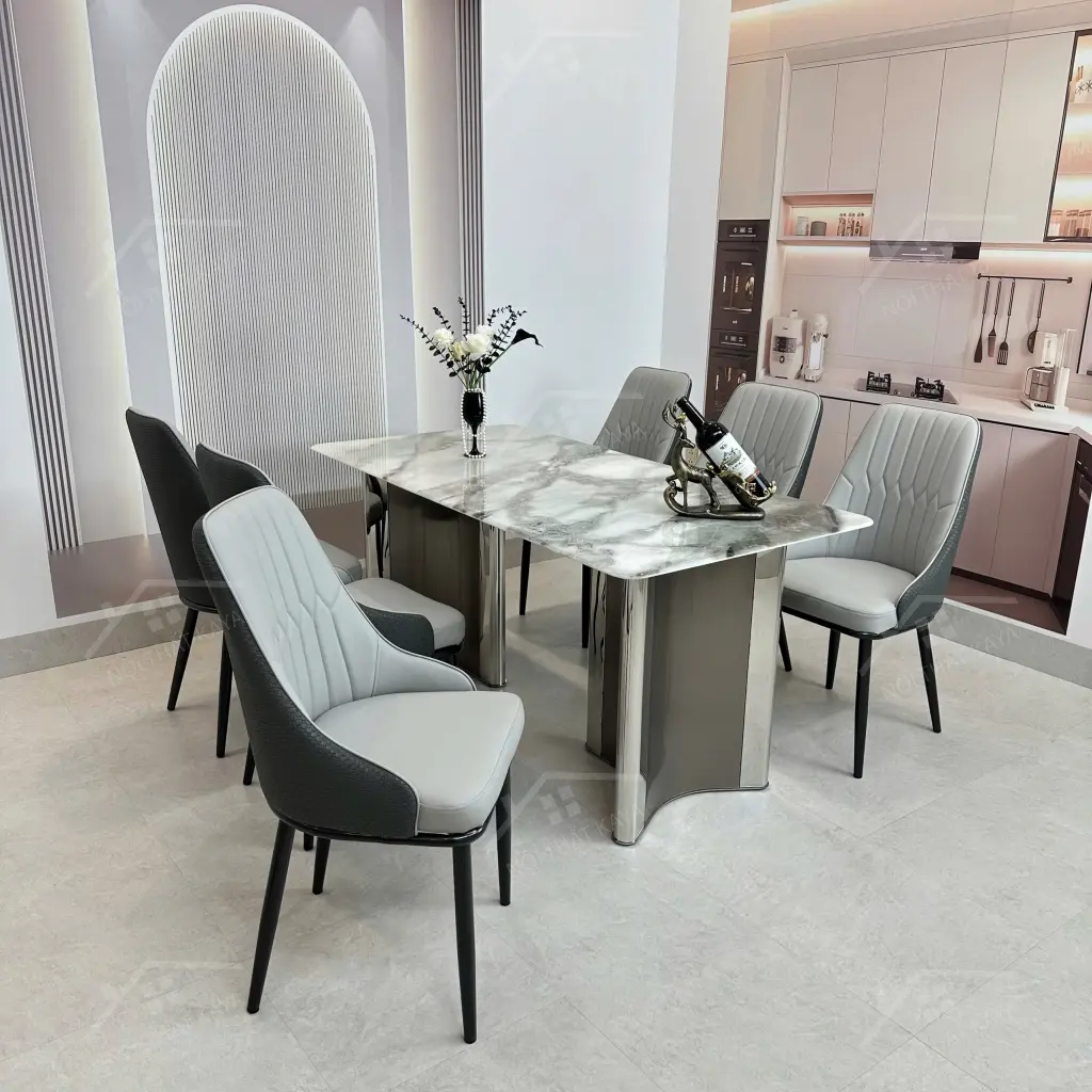 Bộ Bàn Ghế Nhập Khẩu Monet Vip - 6 Ghế - K73