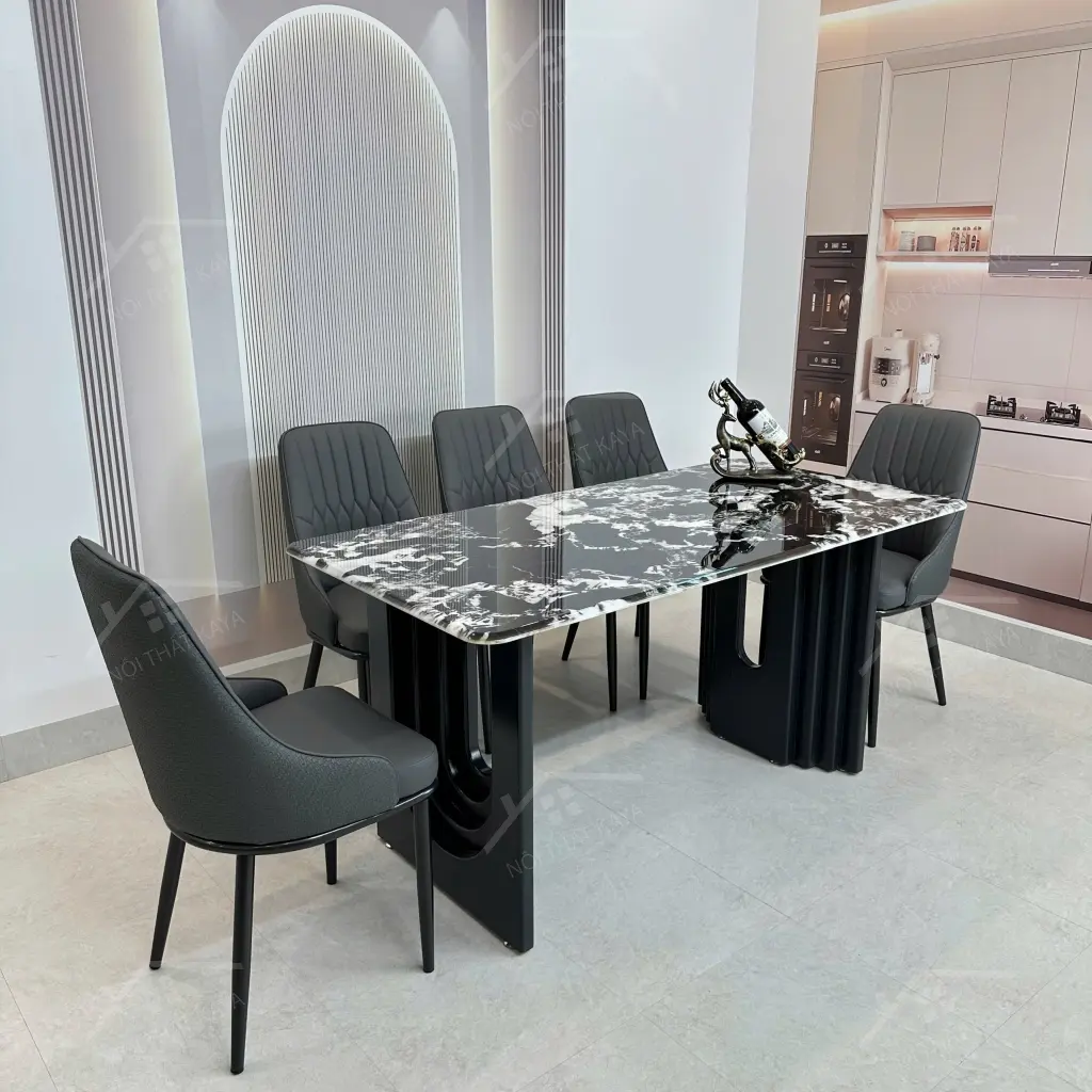 Bộ Bàn Ghế Nhập Khẩu Monet Vip - 6 Ghế - K76